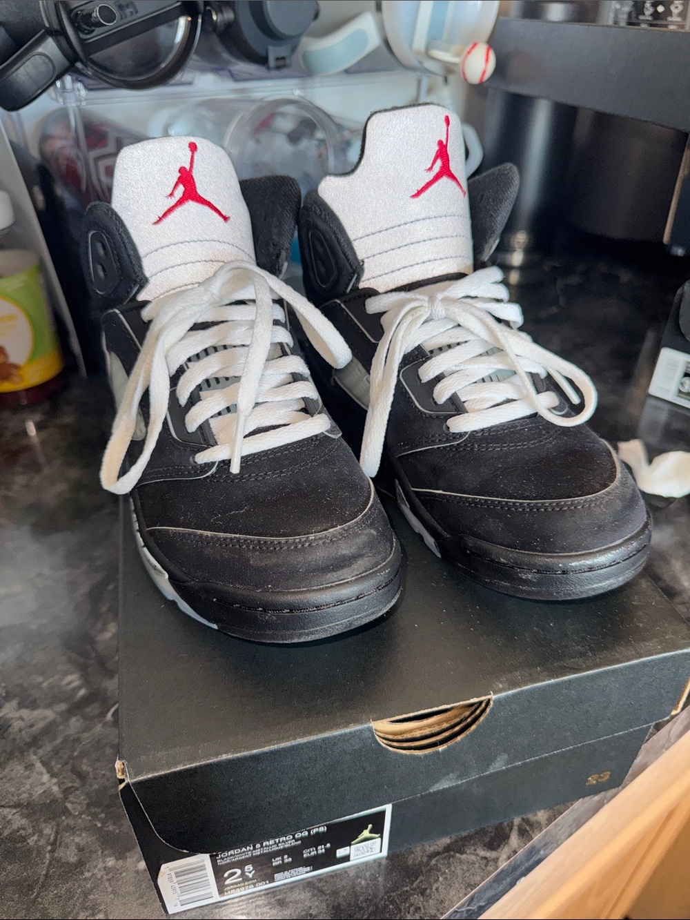 Retro 5 Youth Jordans Sold as is
